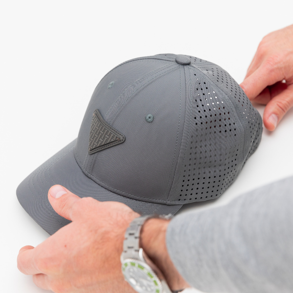 Steel Grey Triangle Cap