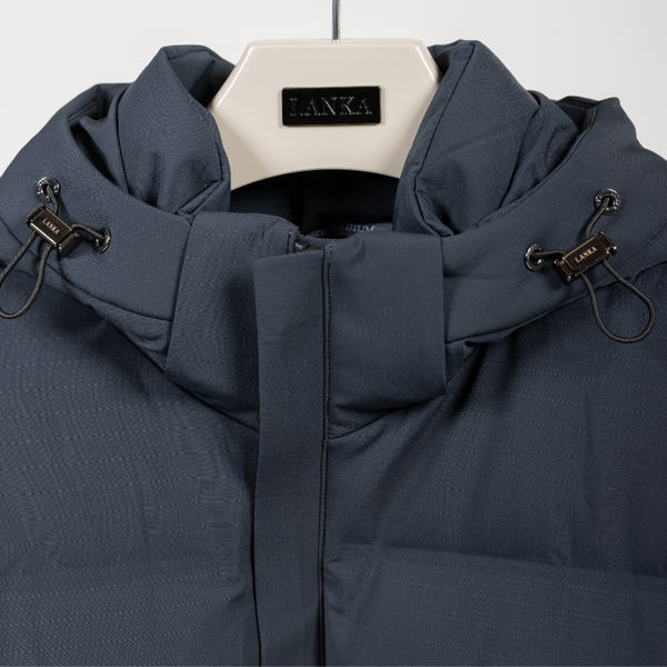 Navy Performance Down Coat