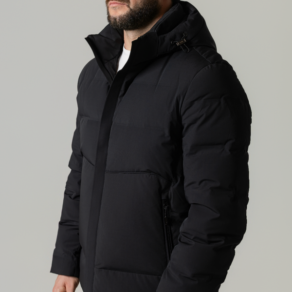 Black Performance Down Coat
