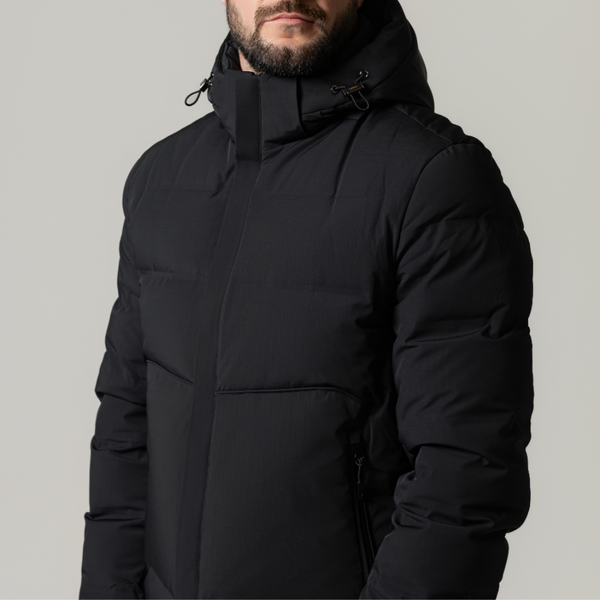 Black Performance Down Coat