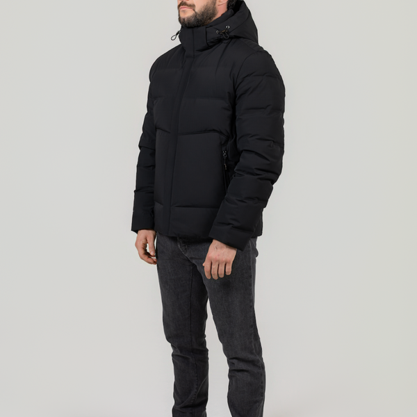Black Performance Down Coat