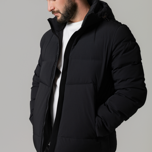 Black Performance Down Coat
