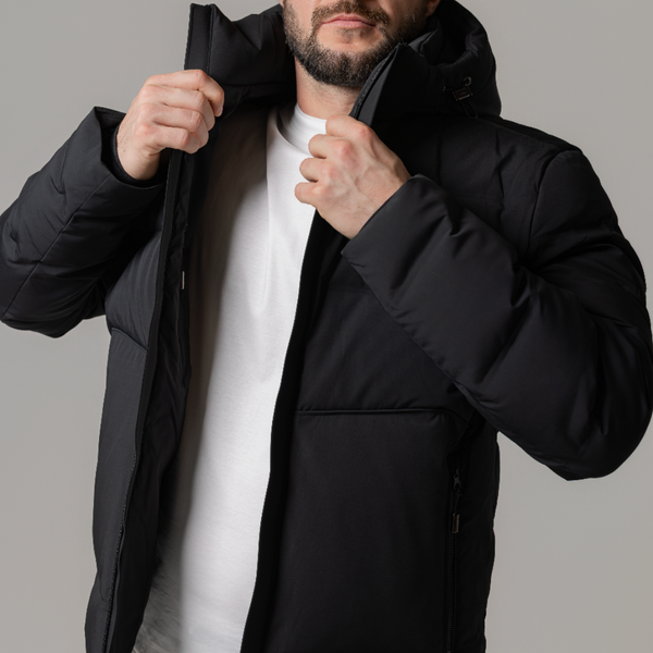 Black Performance Down Coat