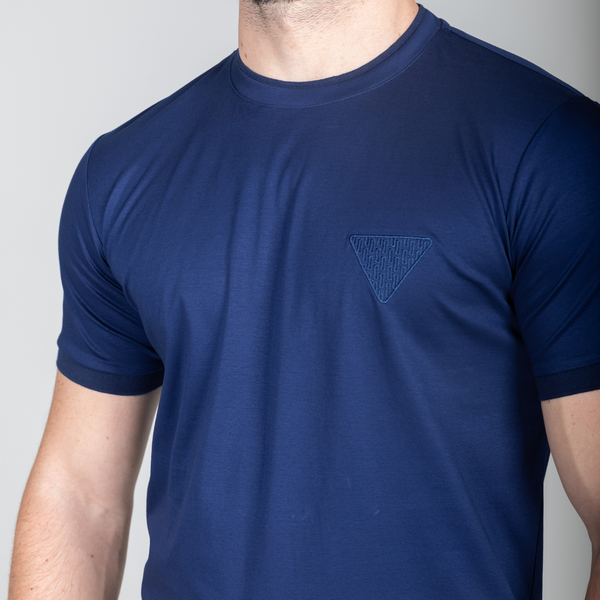 Premium Navy Triangle T-Shirt