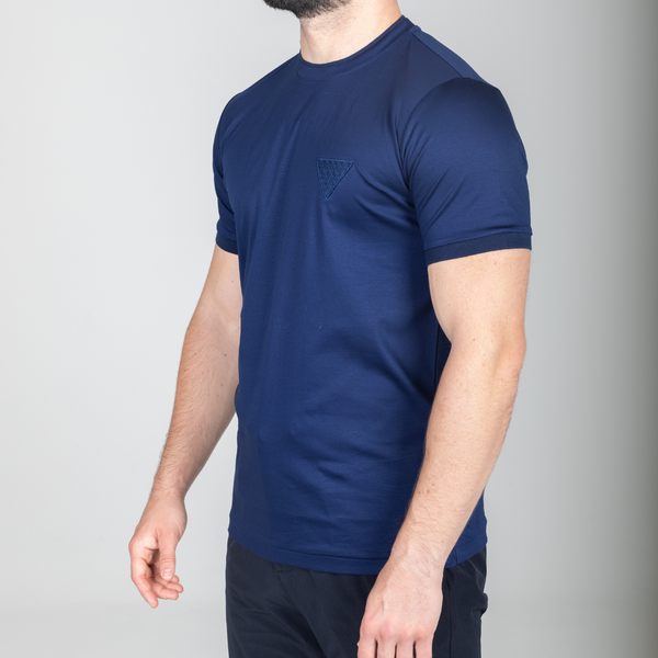 Premium Navy Triangle T-Shirt