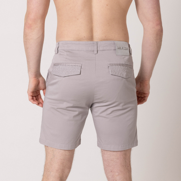 Grey Chino Shorts