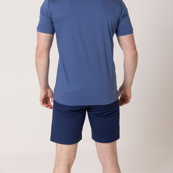 Navy Chino Shorts