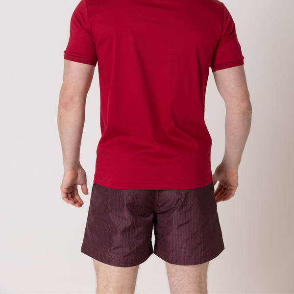 Black 'L' Swim Shorts
