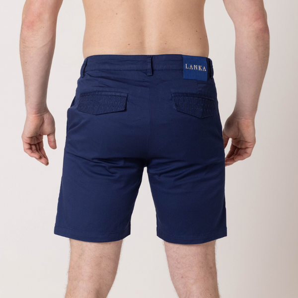 Navy Chino Shorts