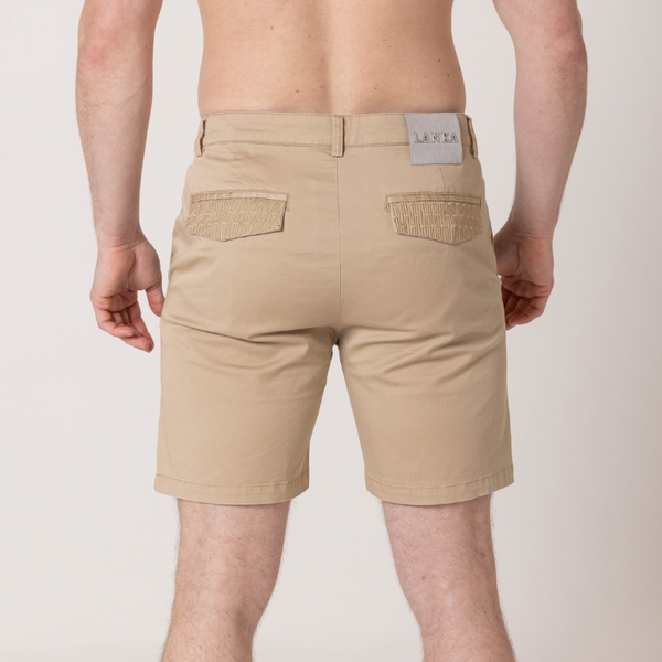 Beige Chino Shorts