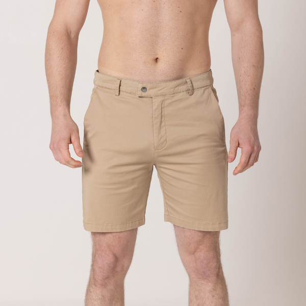 Beige Chino Shorts