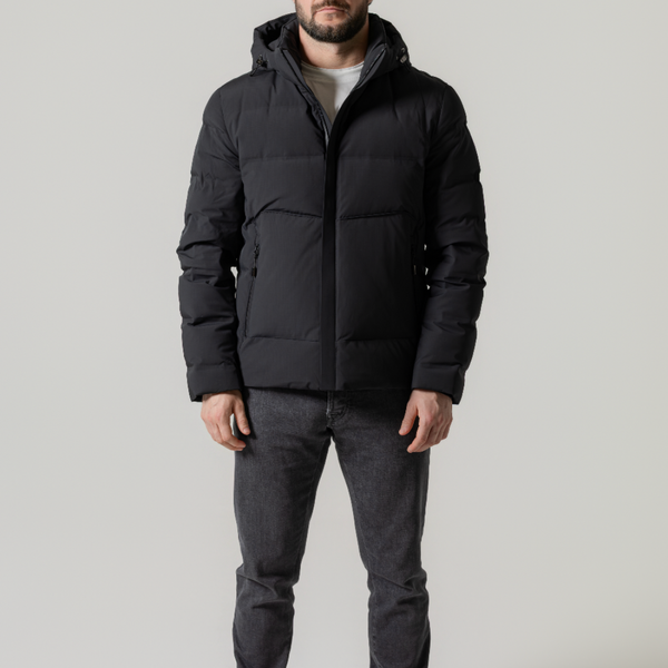 Black Performance Down Coat
