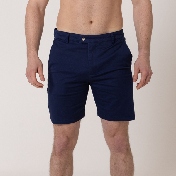 Navy Chino Shorts