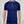 Navy Stitched Collar Zip Polo