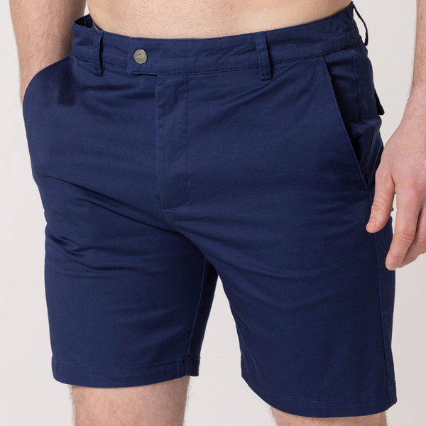 Navy Chino Shorts