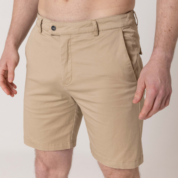 Beige Chino Shorts
