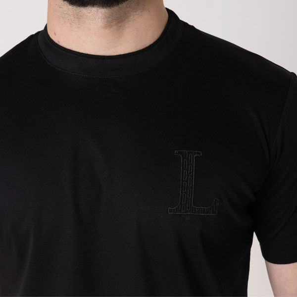 Black 'L' T-Shirt