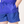 Azure|Navy Blue Split Swim Shorts