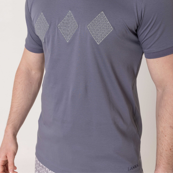 Steel Grey Diamond's T-Shirt