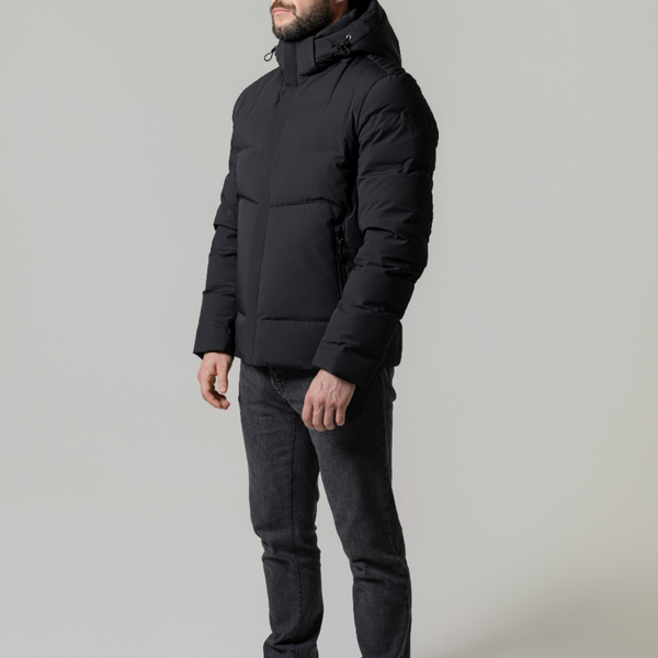 Black Performance Down Coat