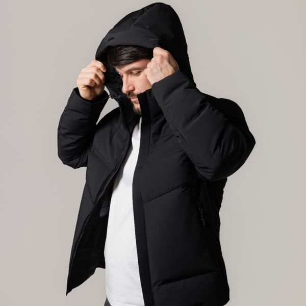Black Performance Down Coat