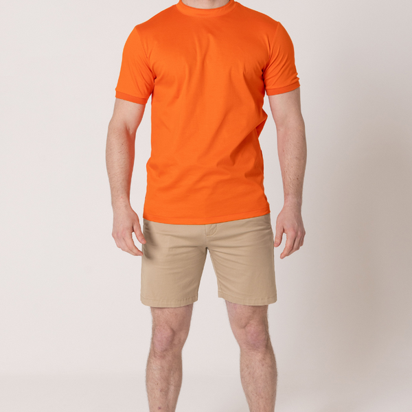 Beige Chino Shorts