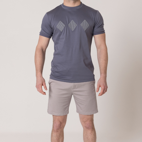 Grey Chino Shorts
