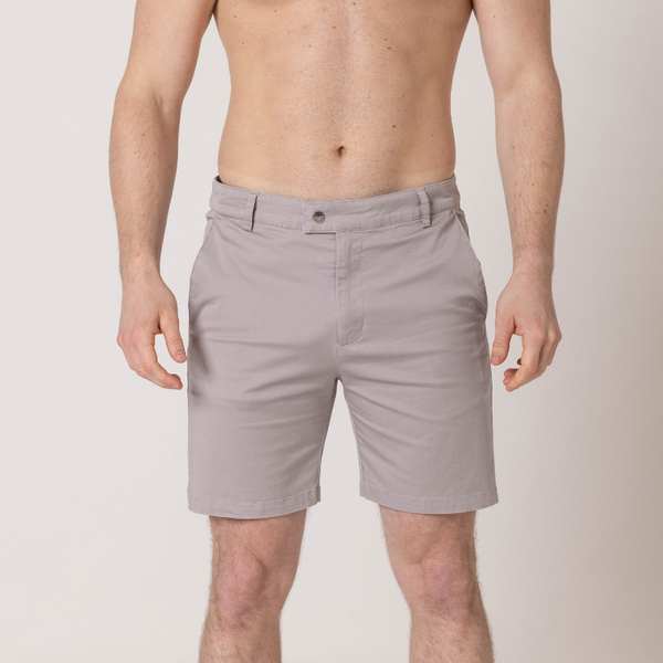 Grey Chino Shorts