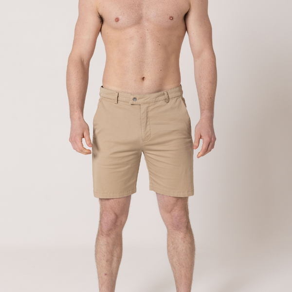 Beige Chino Shorts