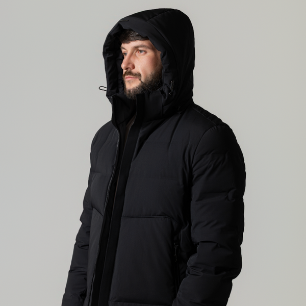 Black Performance Down Coat