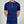 Navy Stitched Collar Zip Polo