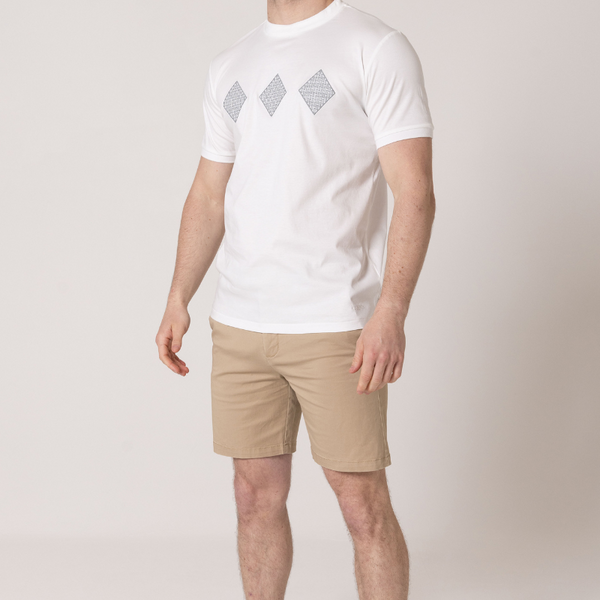 Beige Chino Shorts