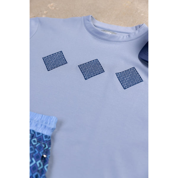 Steel Blue Diamond Set