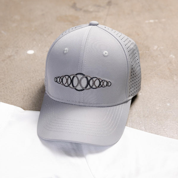 White | Coastal Blue Circles Set