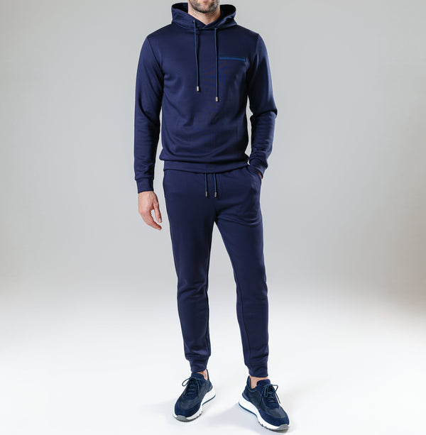 Navy Monarch Hoodie