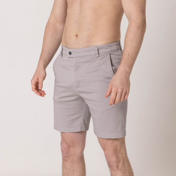 Grey Chino Shorts