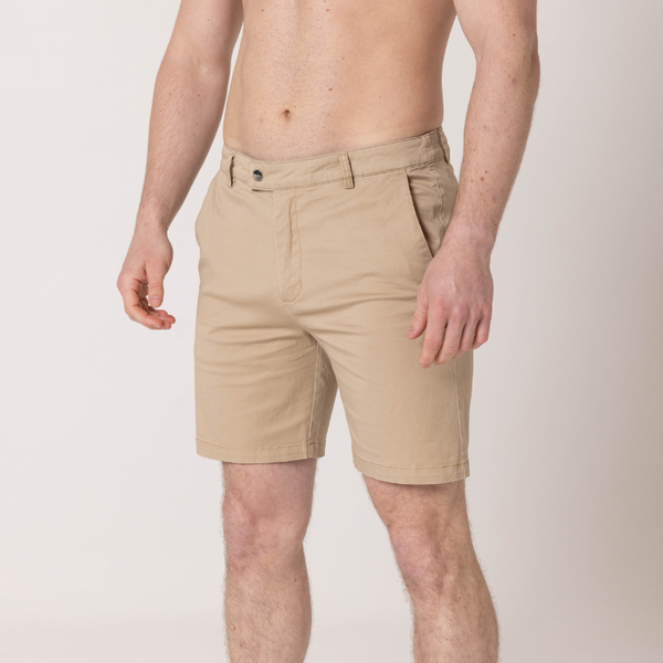 Beige Chino Shorts