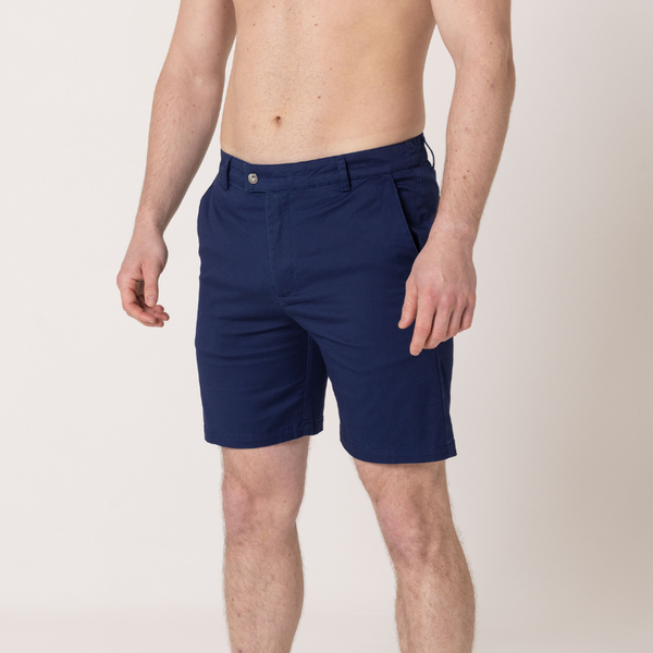 Navy Chino Shorts