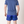 Azure|Navy Blue Split Swim Shorts