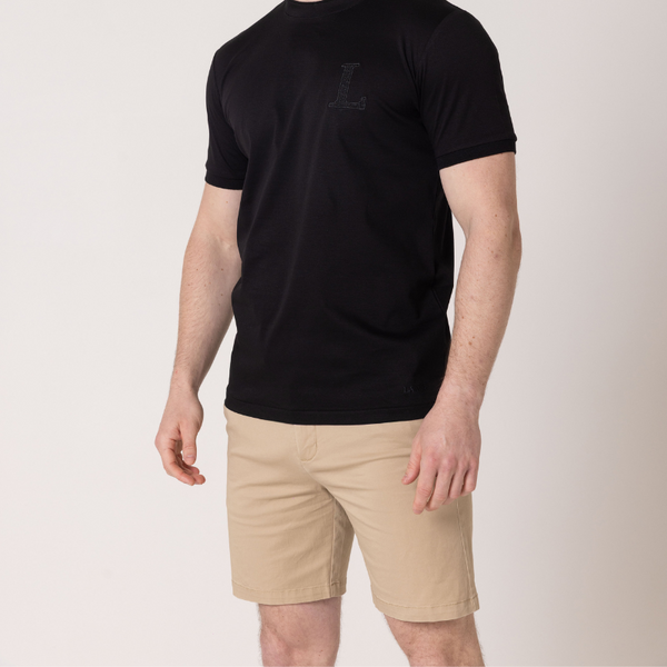 Beige Chino Shorts