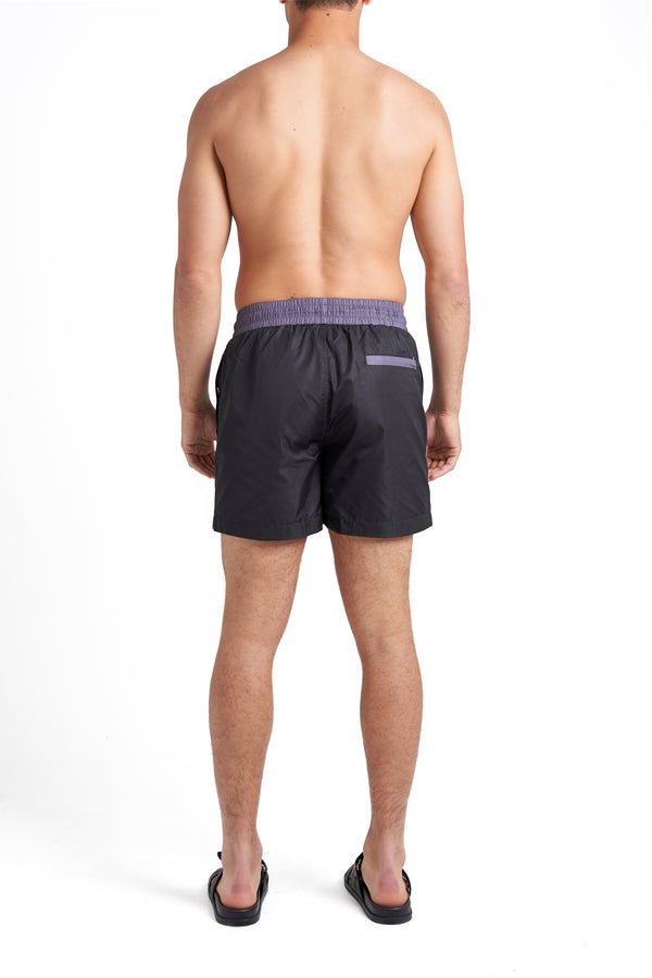 Black Circles Swim Shorts