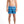 Steel Blue Waves Swim Shorts