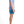 Steel Blue Waves Swim Shorts