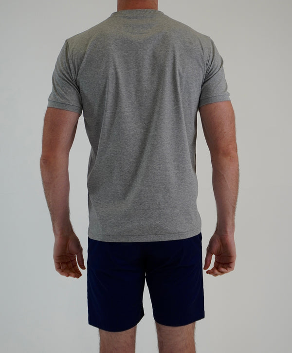 Marl Grey Palm Trees T-Shirt