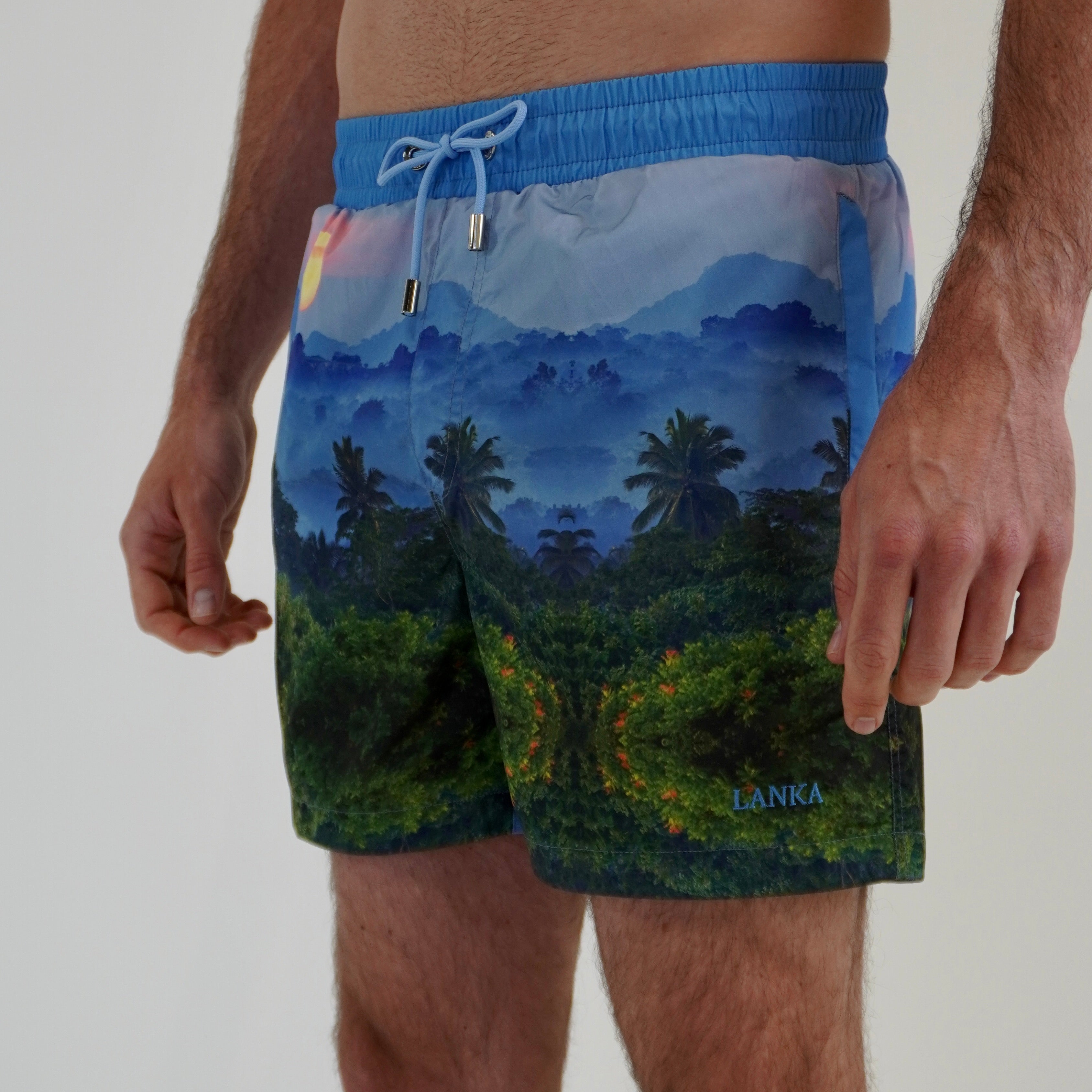 Sri Lanka Sunrise Swim Shorts