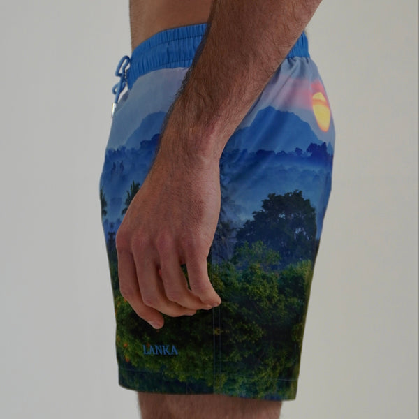 Sri Lanka Sunrise Swim Shorts