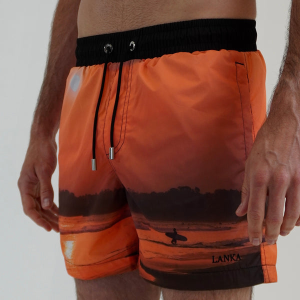 Sri Lanka Sunset Swim Shorts