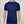 Navy Stitched Collar Button Polo