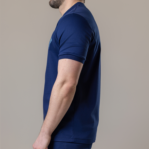 Navy Diamonds T-Shirt