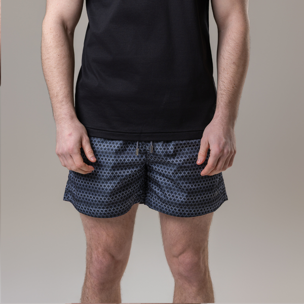 Black Circles Swim Shorts